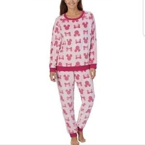 Disney Minnie Mouse Pink Pajama Set NWT, size XL